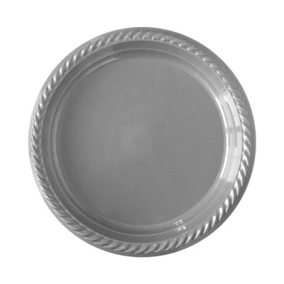 Silver Plastic Plates - 1