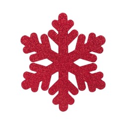 Snowflake Styrofoam Ornament 25cm - 2