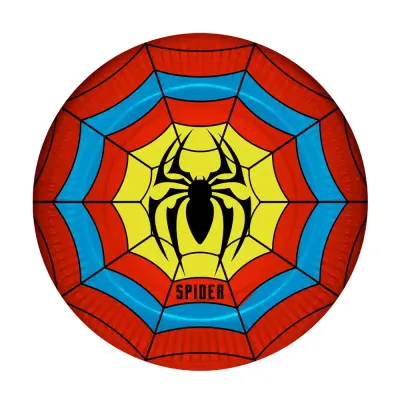 Spider Paper Plates - 1