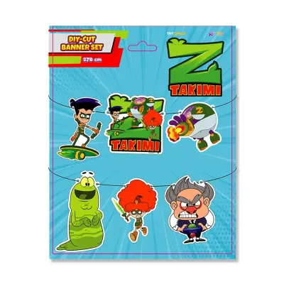 Team Z Paper Die Cut Banner Set - 1