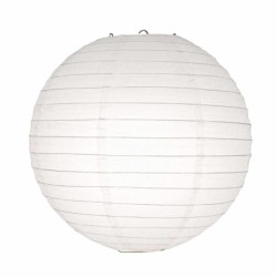 White Chinese Paper Lantern 30 cm - 